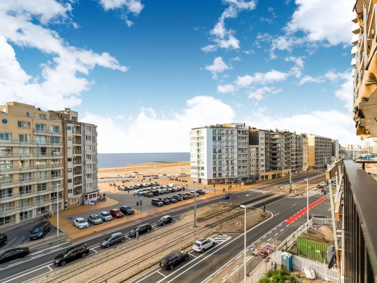 Luxurious Crystal Sea View Apartment With 2 Terraces Остенде Экстерьер фото