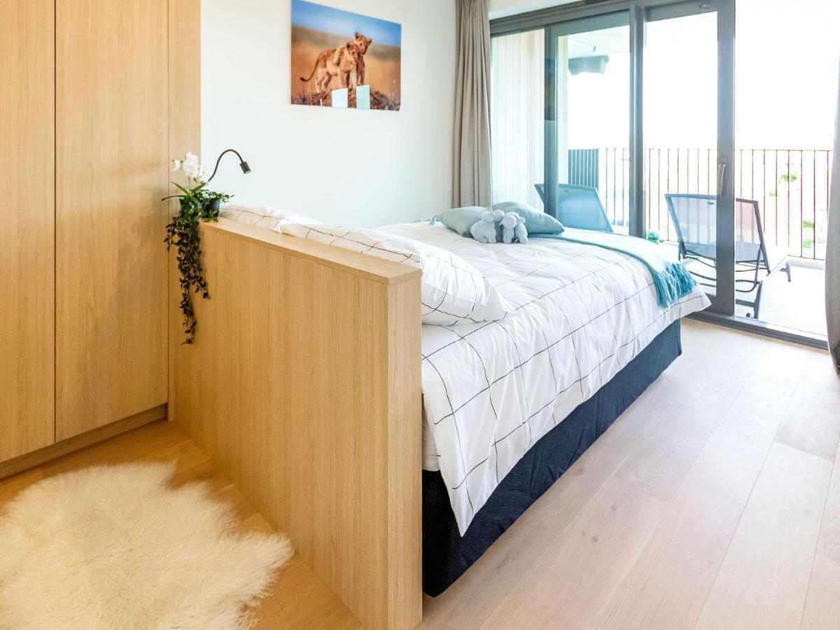 Luxurious Crystal Sea View Apartment With 2 Terraces Остенде Экстерьер фото